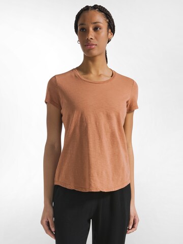 Maglietta di DEHA in marrone: frontale