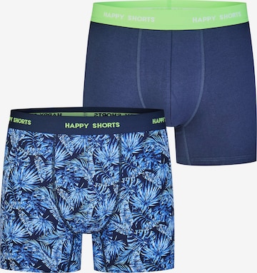 Boxers ' Jersey ' Happy Shorts en bleu : devant