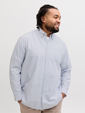 Coupe regular Chemise JACK & JONES en bleu : devant