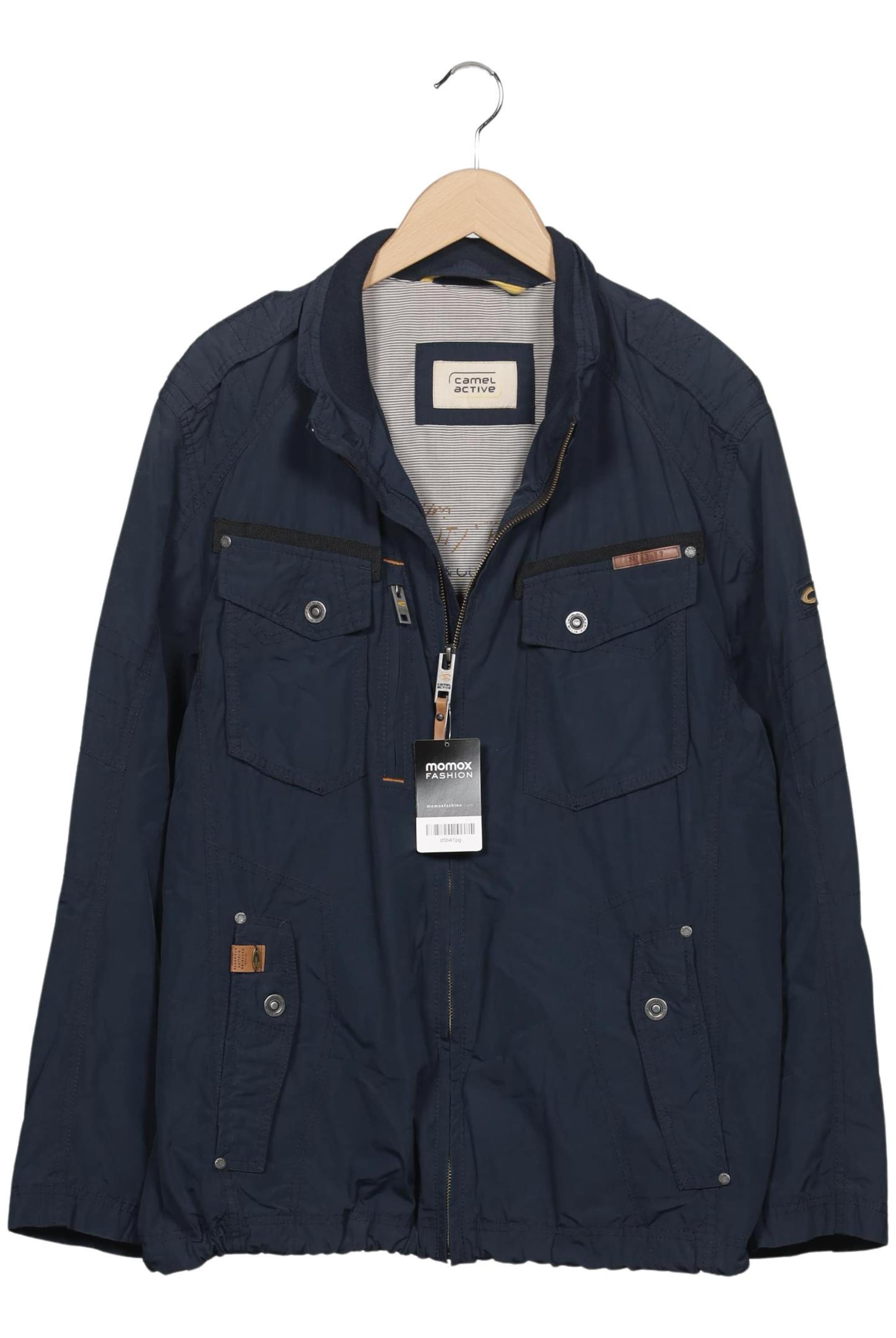 CAMEL ACTIVE Jacket & Coat in M-L in Blue: front