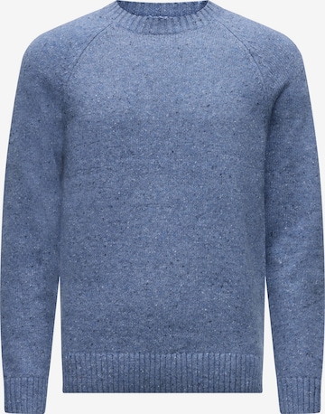 Pullover 'Galmont' di Kronstadt in blu: frontale
