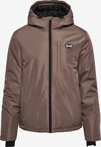 Veste de sport 'LGC HENRY' Hummel en marron : devant