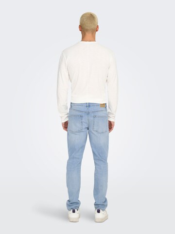 regular Jeans 'ONSWEFT' di Only & Sons in blu