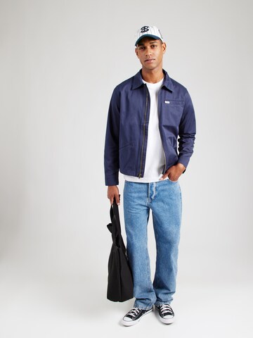WRANGLER Φθινοπωρινό και ανοιξιάτικο μπουφάν σε μπλε