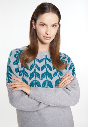 Usha Sweater 'Lurea' in Grey