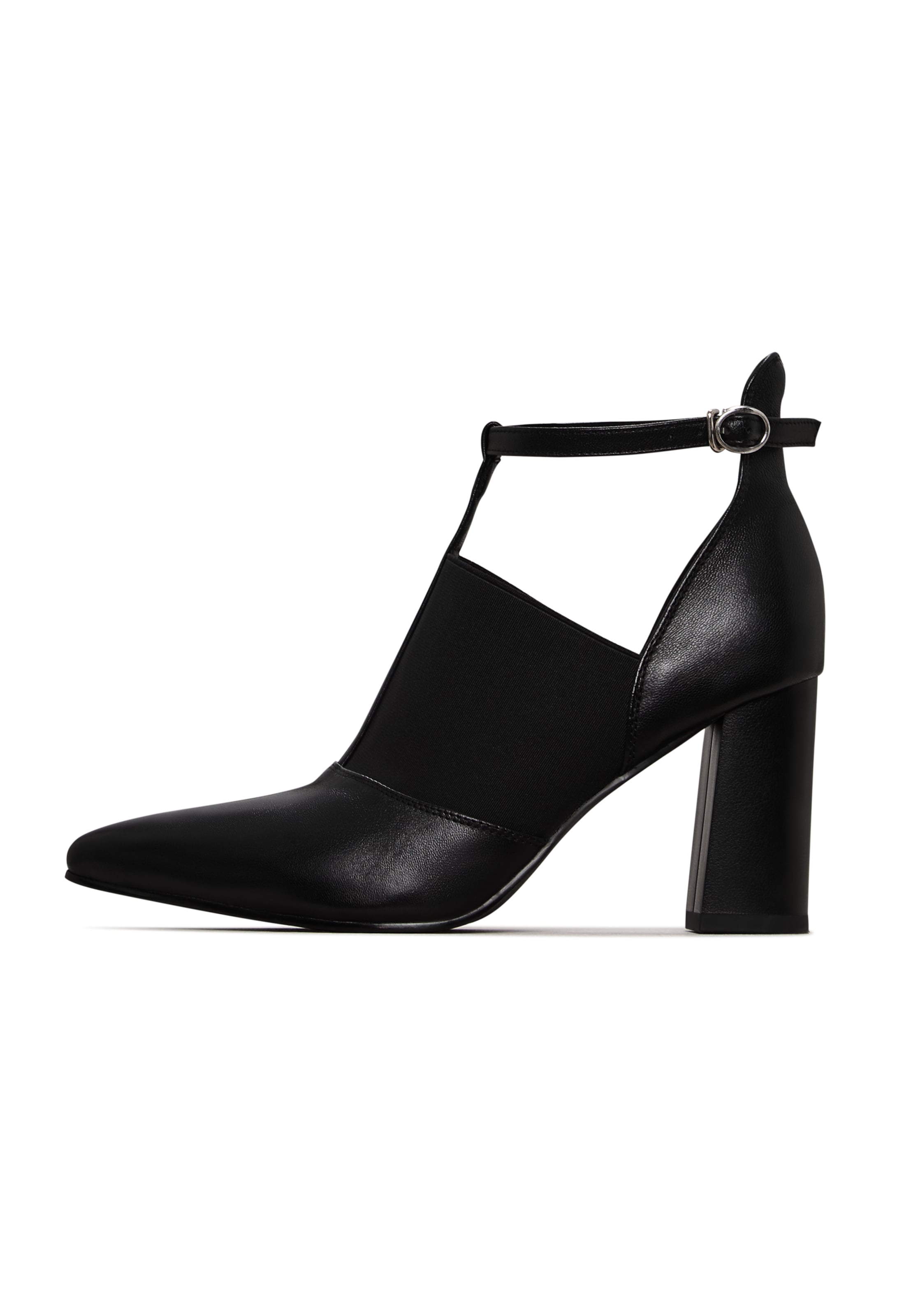 CESARE GASPARI Slingback pumps in Black: front