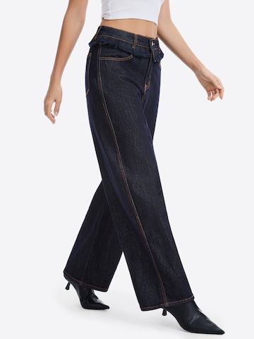 Imily Bela Loosefit Jeans i blå