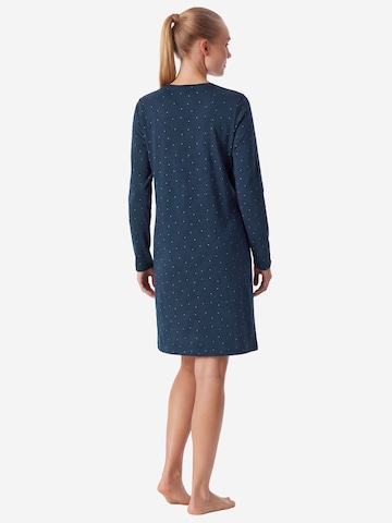 SCHIESSER Nightgown ' Casual Essentials ' in Blue