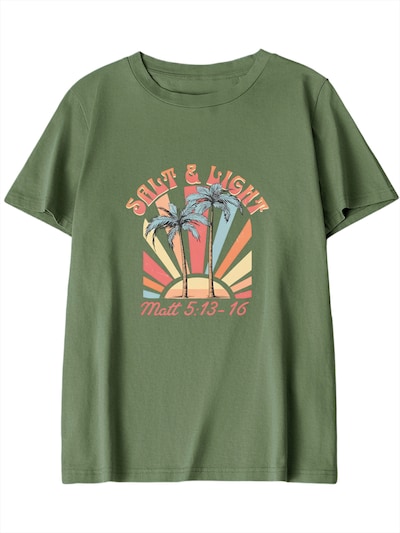 GORHEY Shirt 'Summer Vacation'‌‌‌‌‌‌‌ in L/Regular in grün, Produktansicht
