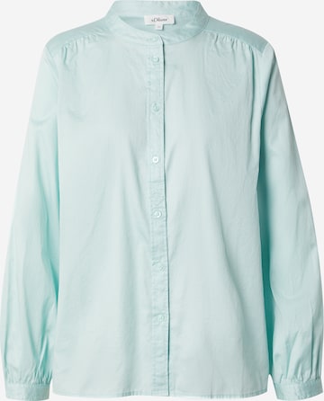 s.Oliver Bluse in Grün: Vorderseite