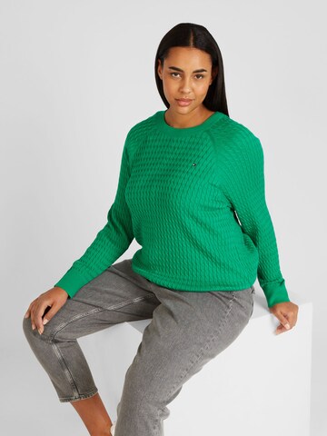 Tommy Hilfiger Curve Sweater in Green