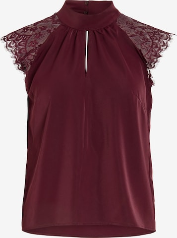 VILA Bluse 'VISimply' i rød: forside