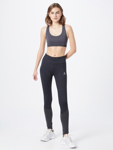 ODLO Skinny Workout Pants in Grey