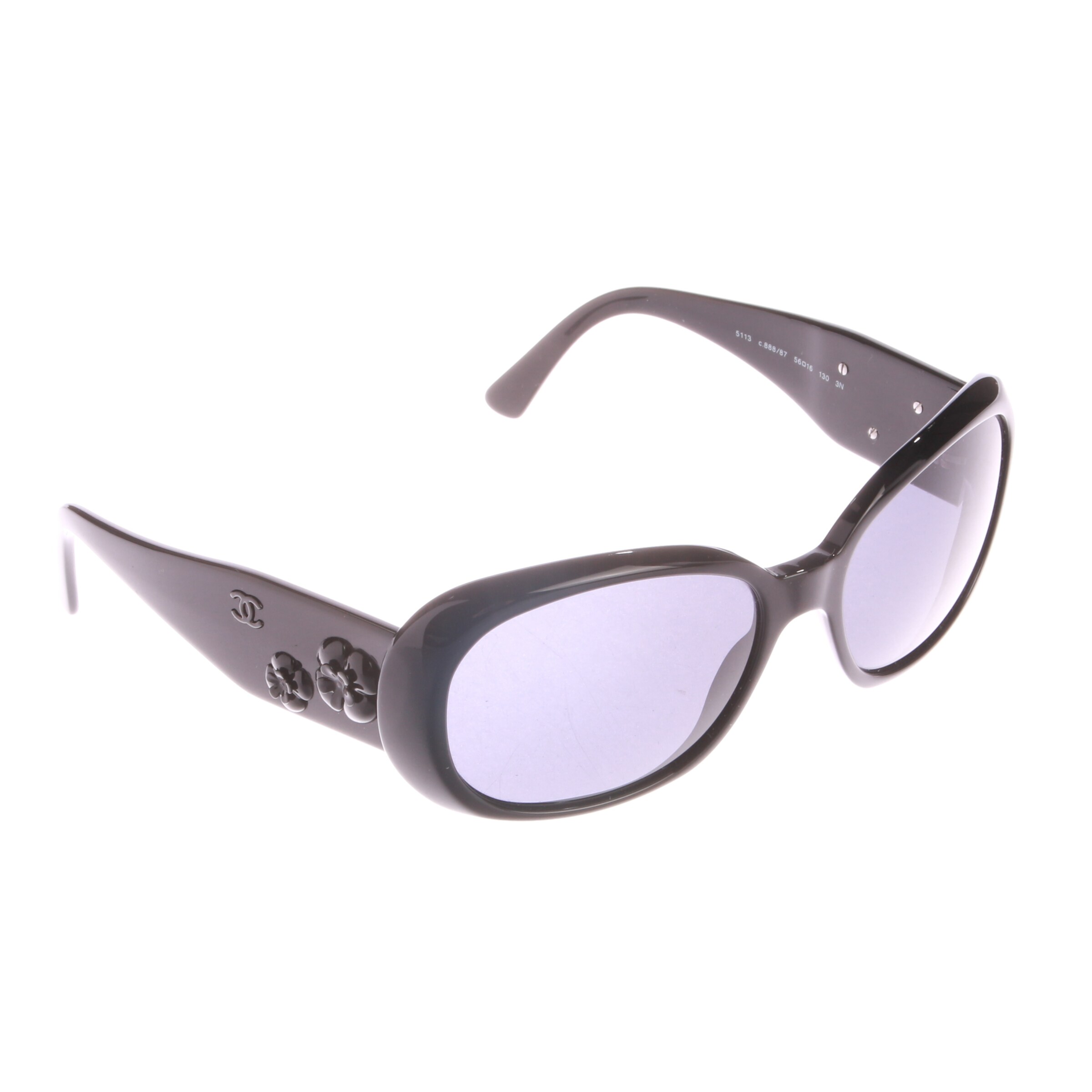 CHANEL Sunglasses in One size in Black, Item view