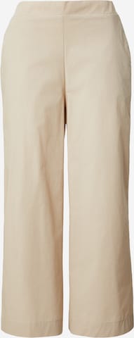 MORE & MORE - Pierna ancha Pantalón en beige: frente