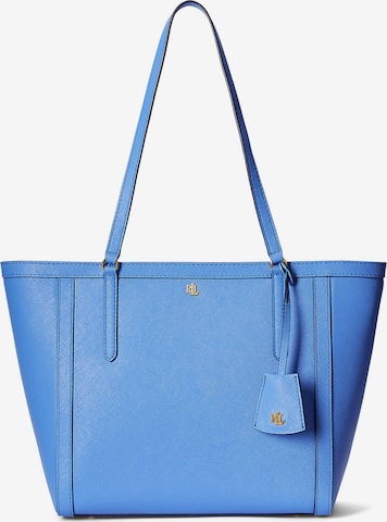 Cabas Lauren Ralph Lauren en bleu : devant