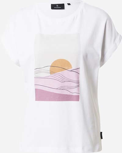 recolution T-Shirt (GOTS) in mischfarben / weiß, Produktansicht
