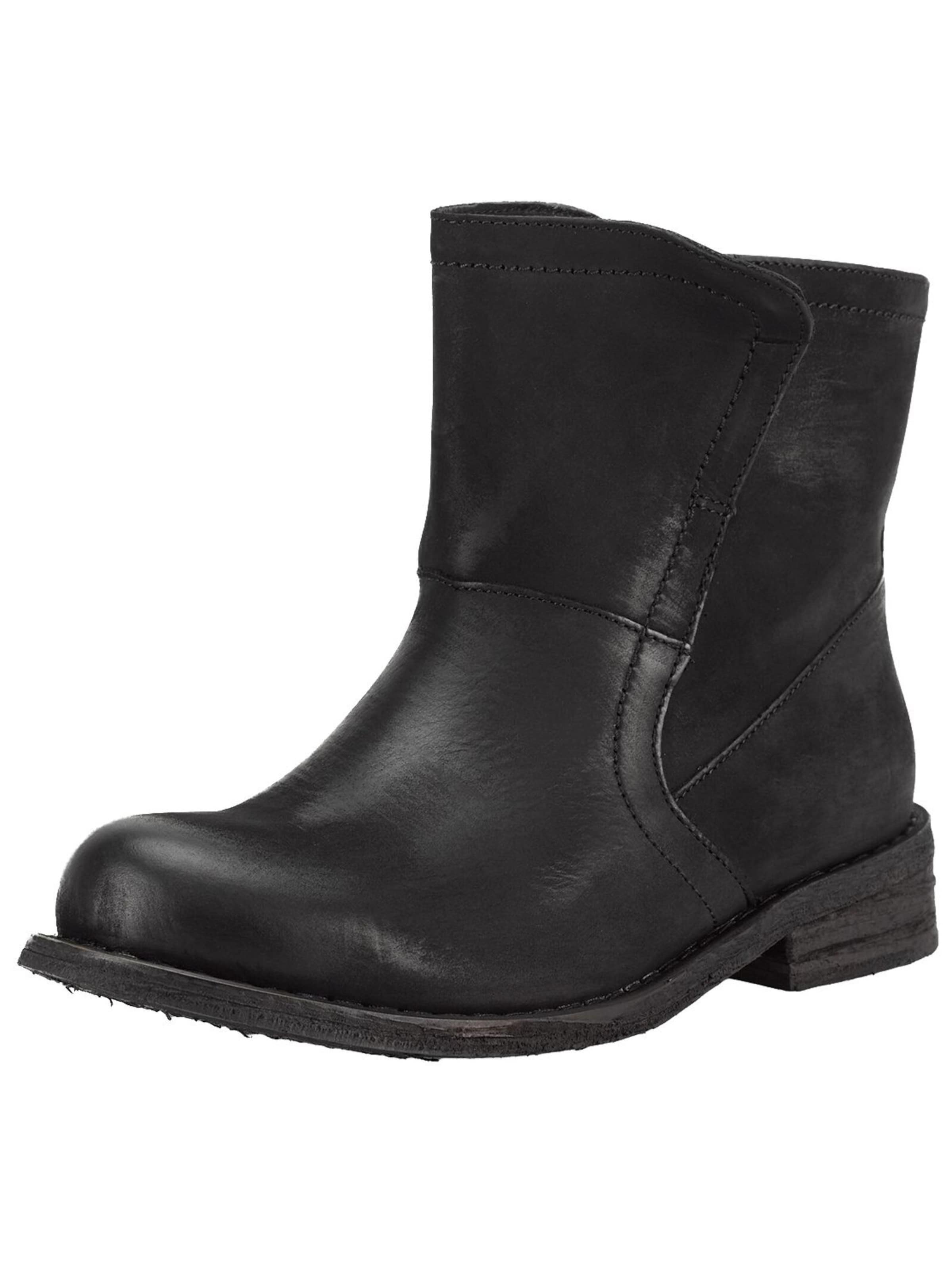 Felmini Wide Fit Ankle Boots in Black: front
