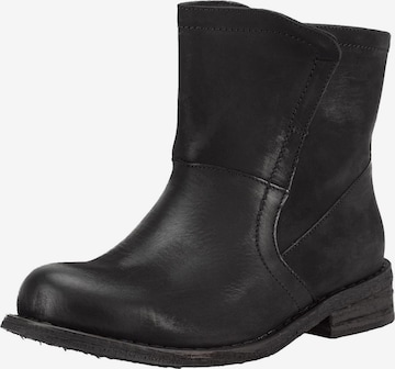 Felmini Wide Fit Ankle Boots in Black: front
