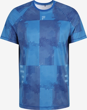 FILA Функционална тениска 'RIOM' в синьо: отпред