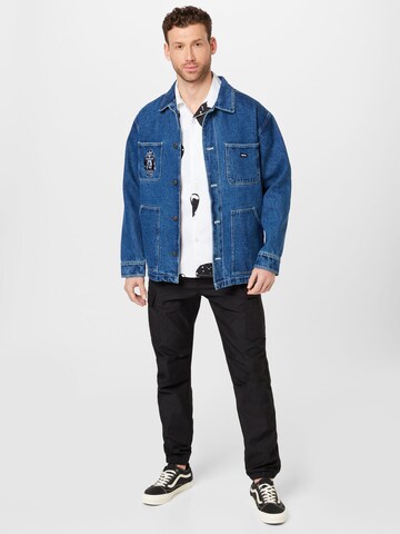 Obey Between-season jacket 'Hymn' in Blue