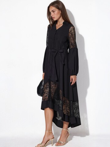 Robe-chemise MSN Collection en noir