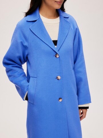 SELECTED FEMME Between-Seasons Coat 'TAMA' in Blue