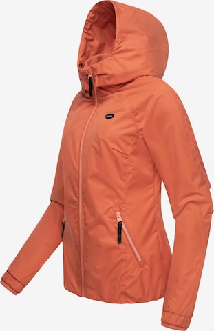 Ragwear Weatherproof jacket 'Dizzie' in Red