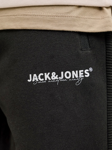 JACK & JONES Tapered Παντελόνι 'JPSTGORDON' σε μαύρο