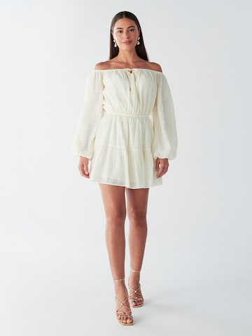 BWLDR Dress 'BRIA' in White: front
