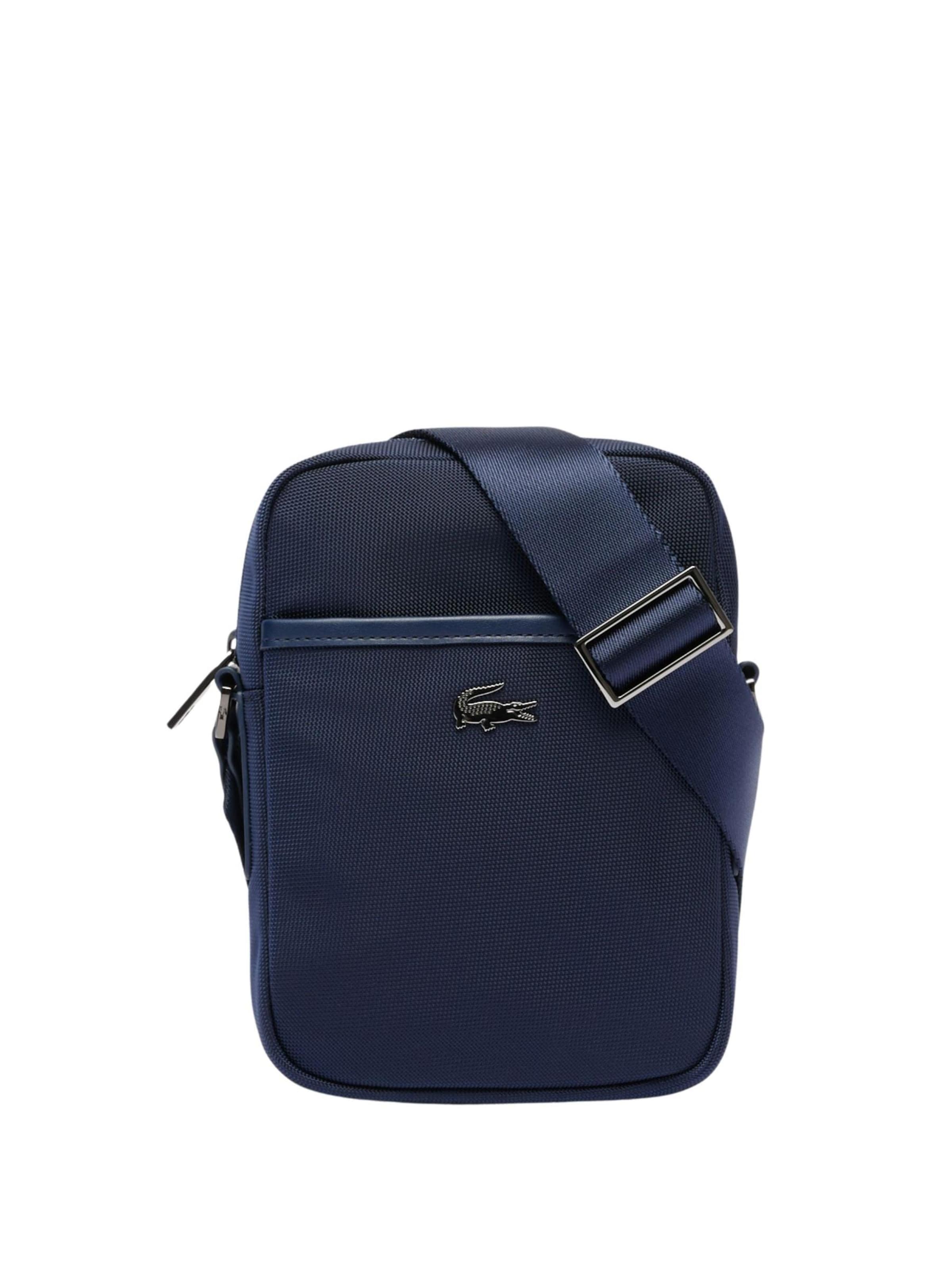 LACOSTE - Bolso de hombro 'Everyday Homme' en azul: frente
