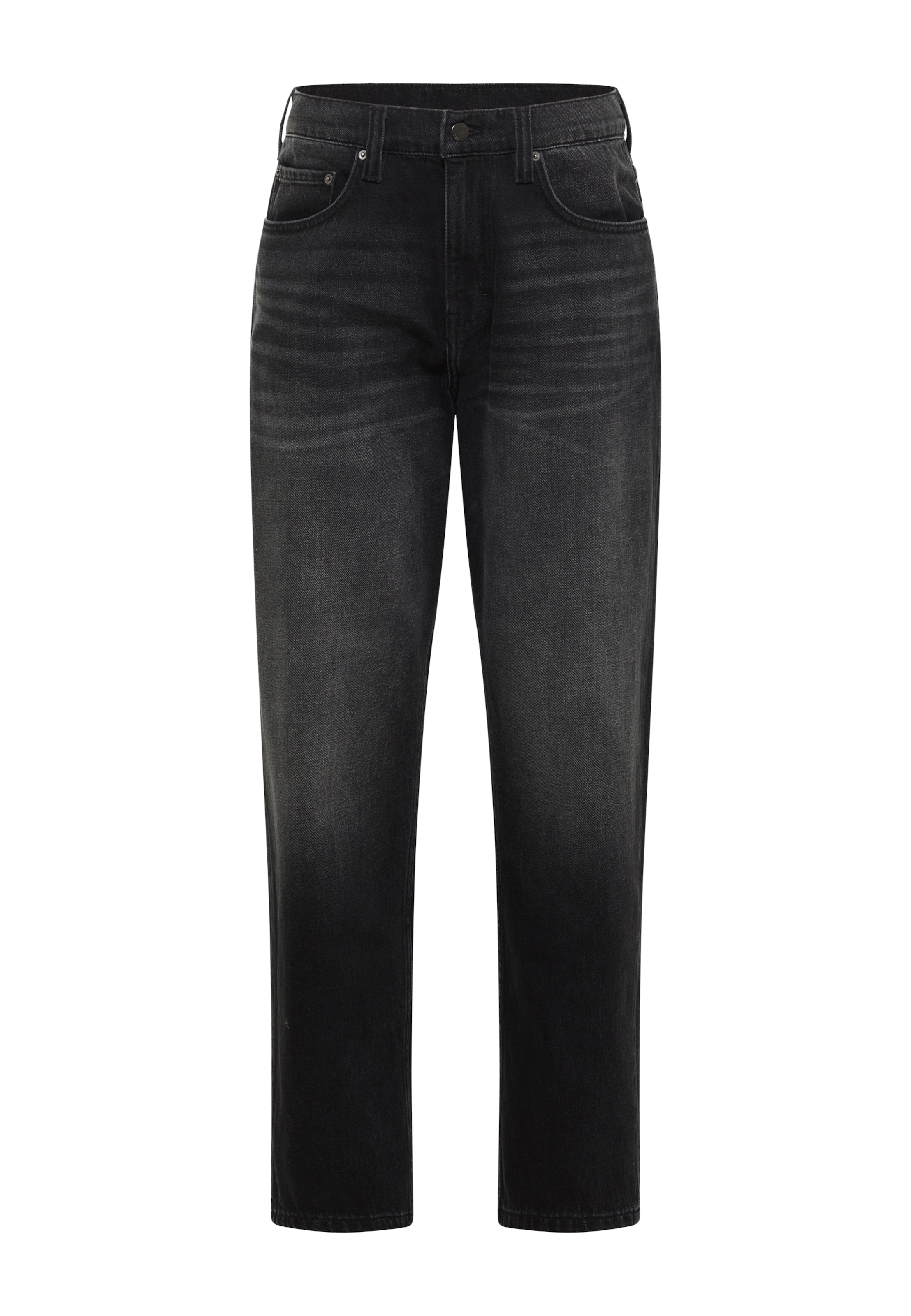 Loosefit Jean 'Jeff' MUSTANG en noir : devant