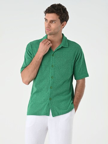 Antioch Regular fit Риза в зелено