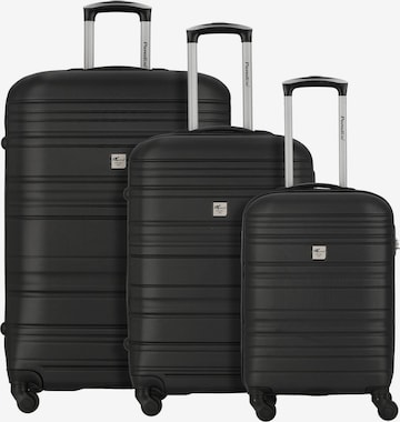 Ensemble de bagages 'Paradise' CHECK.IN en noir : devant