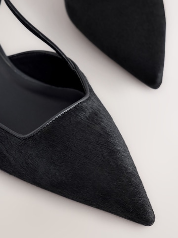 melns Next Vaļējas augstpapēžu kurpes 'Forever Comfort'