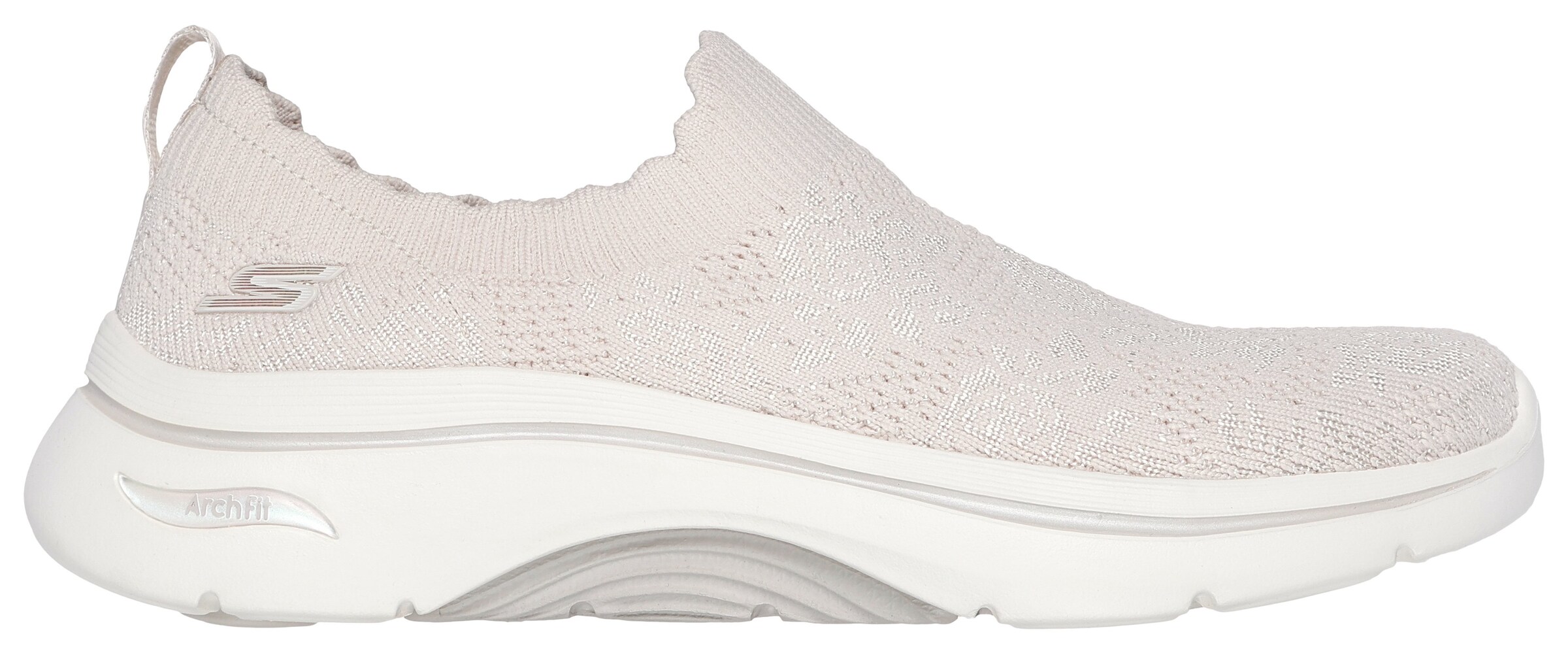 SKECHERS Slip-Ons in White