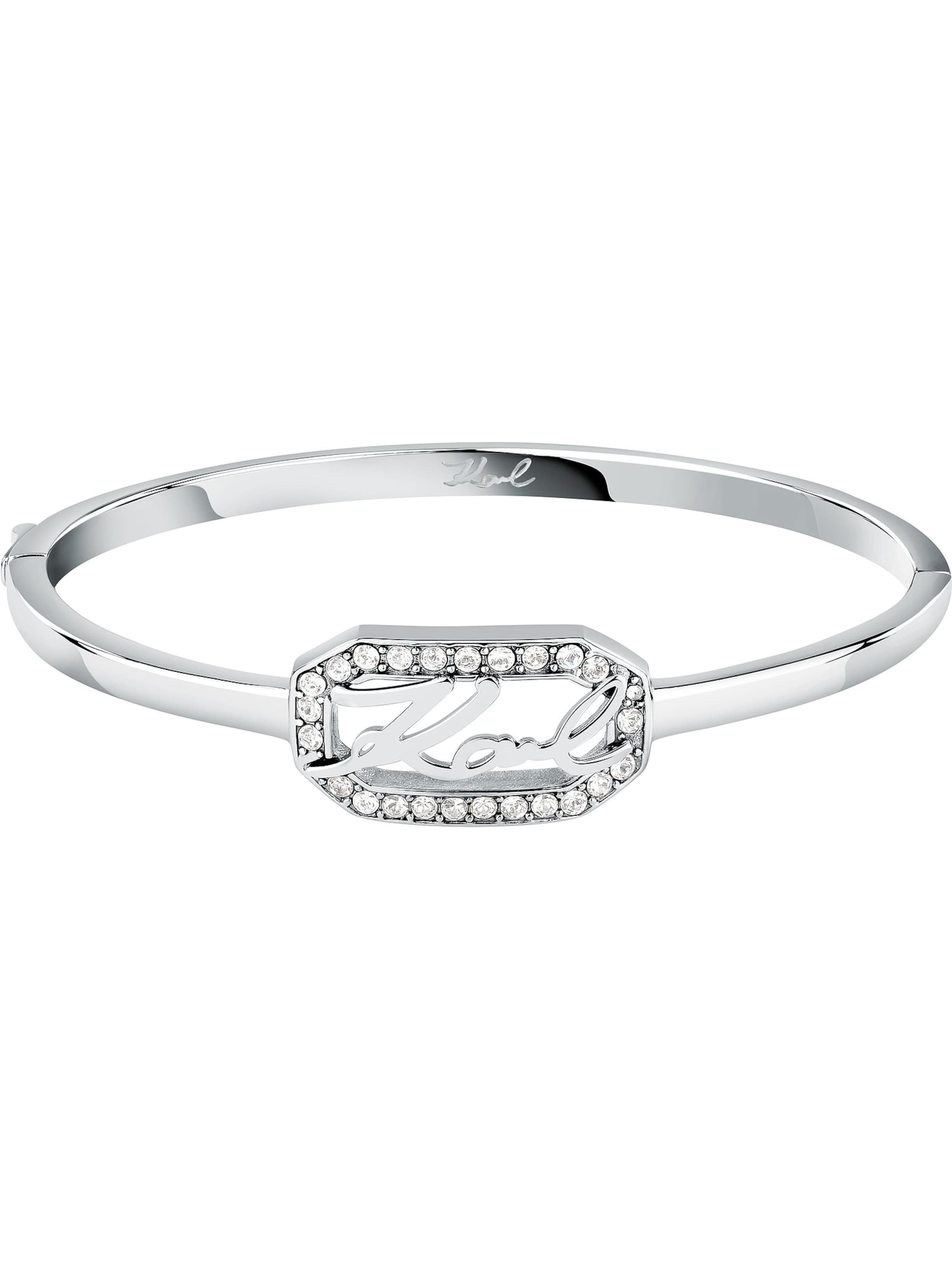 Karl Lagerfeld Bracelet in Silver: front