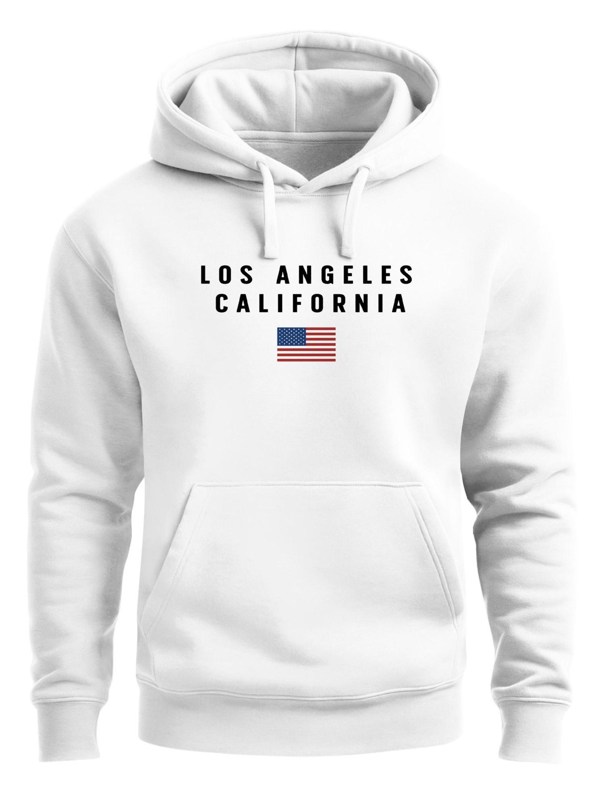 Neverless Sweatshirt 'California' in White: front