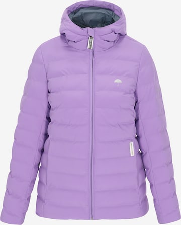 Geacă de iarnă de la Schmuddelwedda pe mov: față