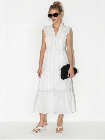 Robe Bianco Lucci en blanc