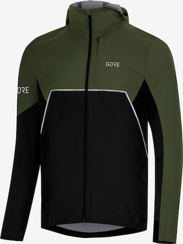 GORE WEAR Athletic Jacket in Black: front