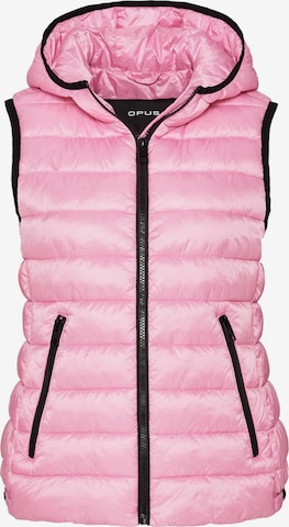 OPUS Vest 'Wenise' in Pink: front
