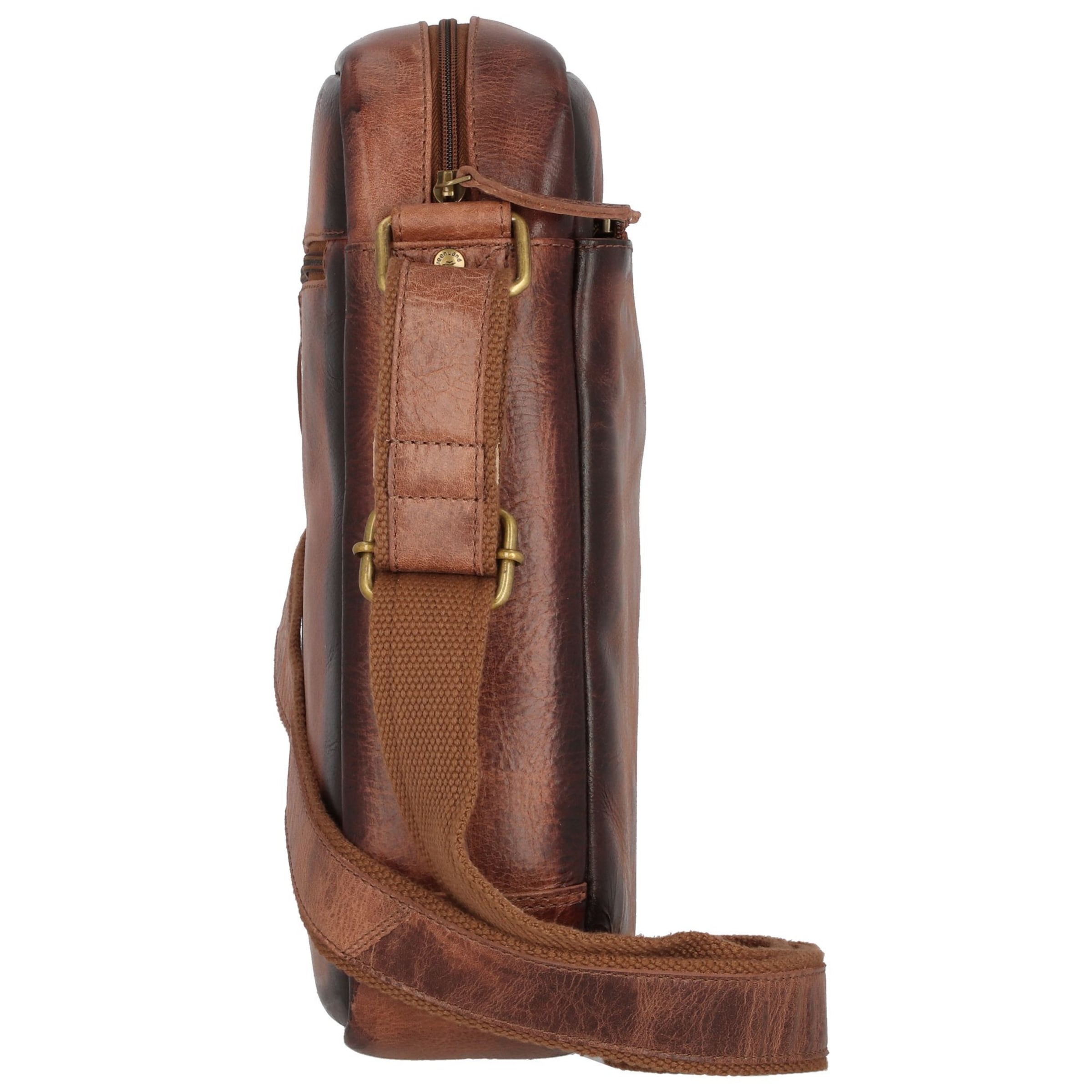 Borsa a tracolla 'Mascu & Line' di Greenland Nature in marrone