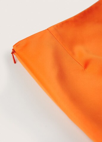 MANGO Skirt in Orange