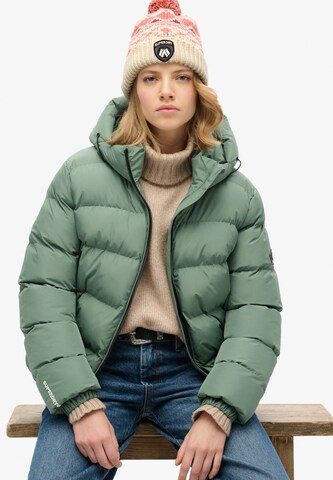 Superdry Sportmuts 'Apres' in Groen
