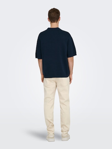 Only & Sons regular Jeans 'ONSYOKE' i beige