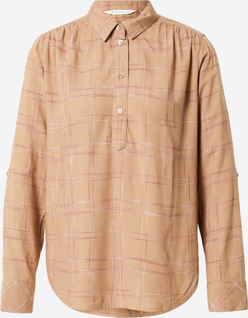TOM TAILOR Blouse in Brown: front