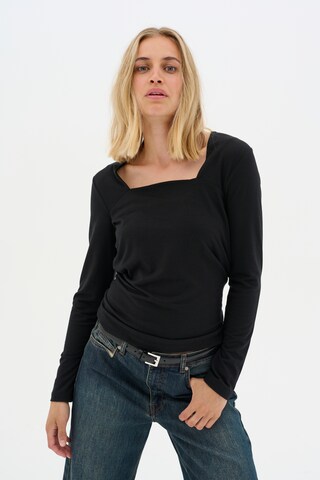 My Essential Wardrobe Shirt 'Vigga' in Black: front