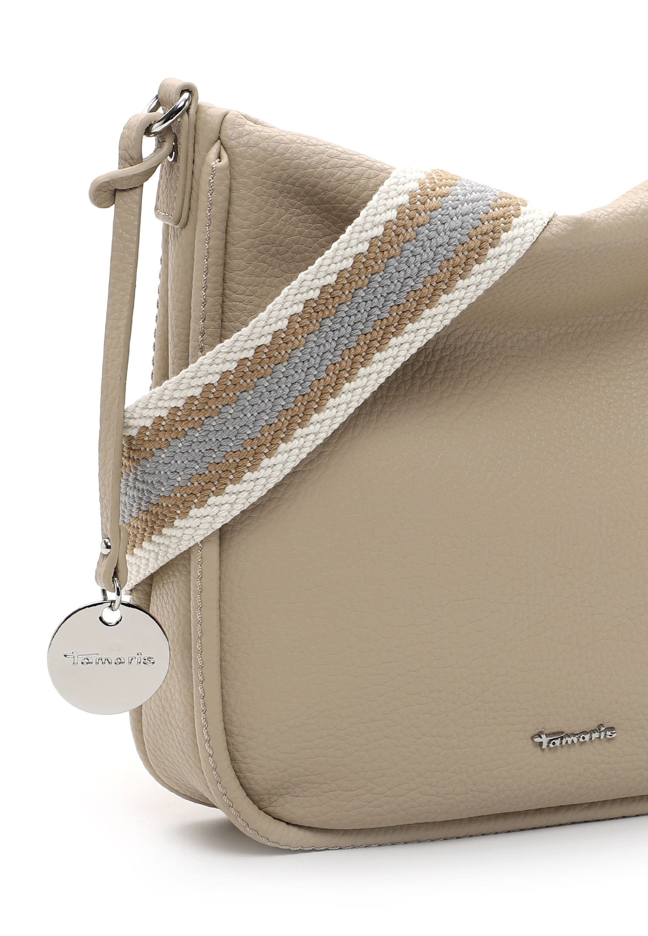 Tamaris Olkalaukku 'Felicitas' värissä beige