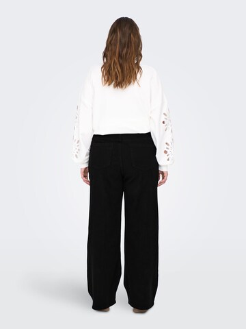 Wide Leg Jean 'CARBilly' ONLY Carmakoma en noir